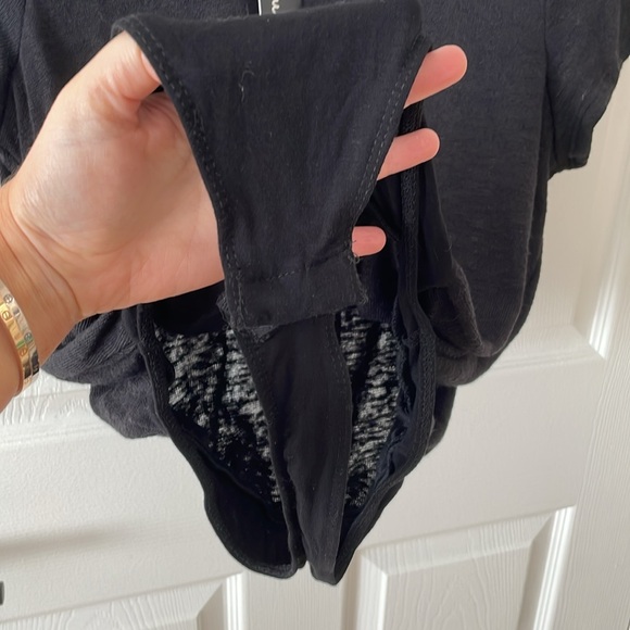 Lulus Easy Beauty black knit bodysuit - Picture 7 of 10